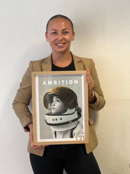 Anaïs LEBOULC'H conseillère de l'agence immobilière de Haguenau