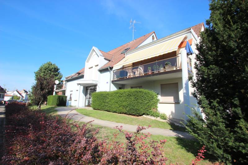 A louer dans votre agence immobilière appartement de 3 pièces avec 2 chambres et un garage à Haguenau